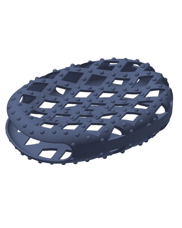 Sponge-Embedded Soap Dish